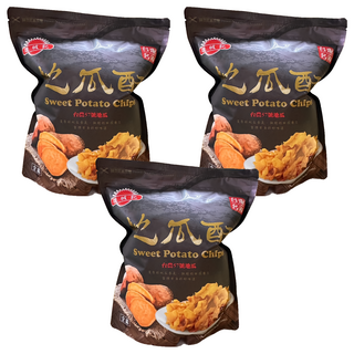 連城記 地瓜酥 黑糖口味, 140g, 3包