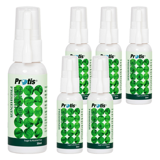 Protis 普麗斯 全能護理口腔噴劑, 30ml, 快速去除口中異味, 預防牙周病, 蜂膠, 薄荷精油, 6瓶