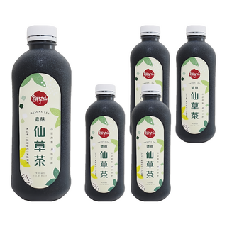 MeetFresh 鮮芋仙 濃熬仙草茶, 930ml, 1入, 5瓶
