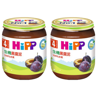 HiPP 喜寶 黑棗泥 4個月以上, 125g, 2罐