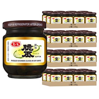 愛之味 鮮味脆瓜, 180g, 48罐