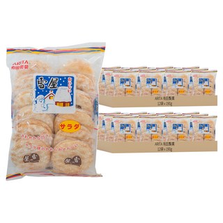 ARITA 有田製菓 雪屋 原味, 190g, 24袋