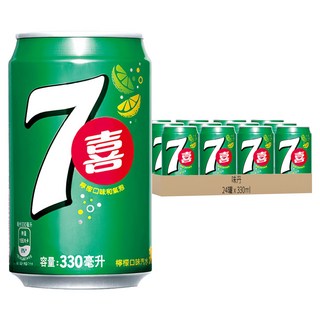 七喜 汽水, 330ml, 24罐