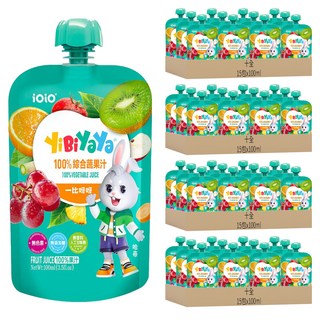 十全 YiBiYaYa 100%綜合蔬果汁, 60包, 100ml