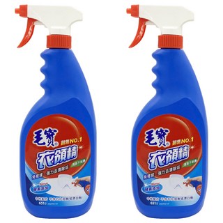 毛寶 衣領精 酵素升級配方, 獨特除垢成分, 快速去垢, 651g, 2瓶