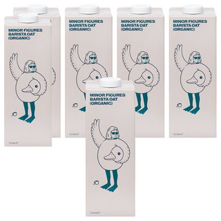 MINOR FIGURES 小人物 濃厚版燕麥奶 咖啡師, 1L, 6瓶