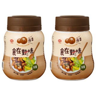 味王 食在對味 香菇風味調味料, 250g, 2罐