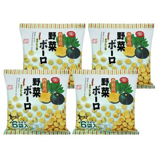 西村 野菜蛋酥, 日本原裝進口, 菠菜南瓜兩種風味, 含有幼兒成長發育必要的鈣質, 易溶於口的小球狀, 更易食用, 野菜, 90g, 4包