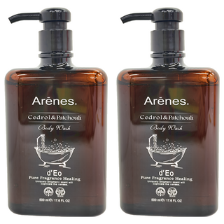Arenes 愛霓思 雪松廣藿香沐浴露 Cedrol & Patchouli Body Wash, 500ml, 2瓶