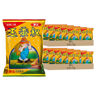 華元 玉黍叔 甜辣口味, 50g, 20包