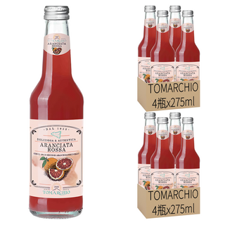TOMARCHIO 義大利西西里血橙氣泡飲, 275ml, 8瓶