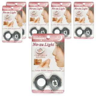 M-Kaep 快適安眠止酣夾, 含99.99%無機鍺礦石粉, 矽膠製鼻夾, 6個