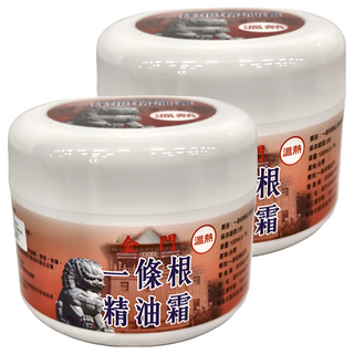 一條根 精油霜, 100ml, 台灣產, 2罐, 1入