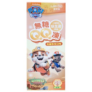 Lab52 齒妍堂 汪汪隊 無糖QQ凍系列 10條, 多多, 1盒, 200g