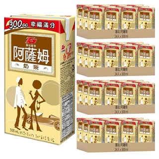 匯竑 阿薩姆原味奶茶 香醇奶茶 濃郁紅茶 24入, 300ml, 96入