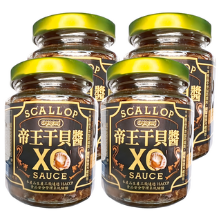 帝王干貝醬, 4個, 240g