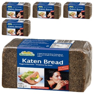 Mestemacher 麥大師 德國鄉村麵包, 5個, 500g
