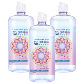 BAUSCH LOMB 博士倫 瑞霖 炫萌多效保養液, 120ml, 3瓶