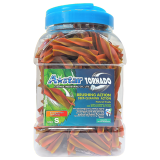 A star 漩力淨潔牙棒 S號, 薑黃鮭魚, 810g, 1桶