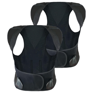 防駝背背心-黑, 2XL, 2件