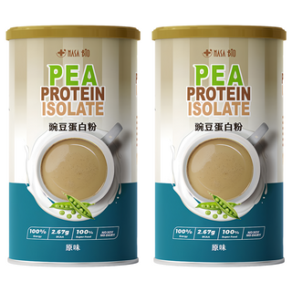 長青穀典 豌豆蛋白粉 原味, 500g, 2罐