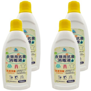 TAMURA 衣物抗菌消毒液, 750ml, 4個