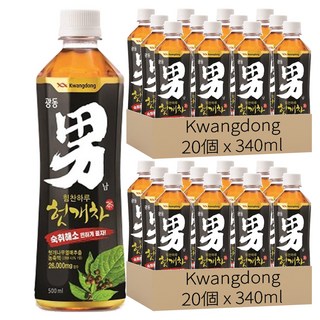Kwangdong 枳椇子風味茶 男茶, 40個, 340ml