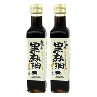 麻油車 頂級冷壓黑麻油, 255ml, 2瓶