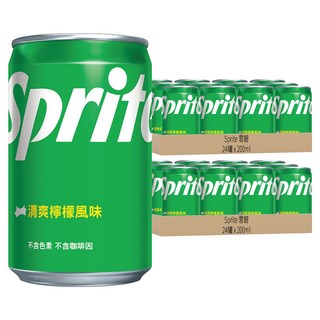 Sprite 雪碧 迷你罐 原味, 200ml, 48罐