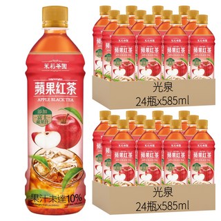 光泉 果茶物語 蘋果紅茶, 585ml, 48瓶