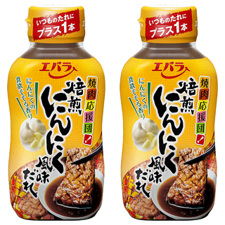 Ebara 焙煎大蒜風味燒肉醬 日式燒烤醬料 家庭料理好幫手, 230g, 2罐