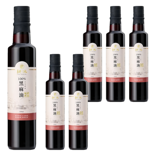 GENG YUAN 耕沅 100%古法壓榨黑麻油, 250ml, 6瓶