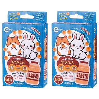 野村美樂 小動物乳酸菌乳球蛋酥 寶寶零食/動物造型, 乳酸菌, 60g, 2入