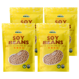 統一生機 有機黃豆, 380g, 4包