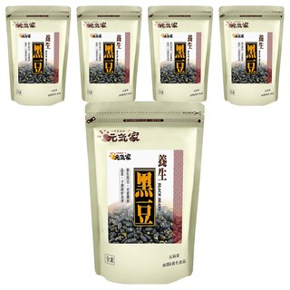 元氣家 養生黑豆, 200g, 5包