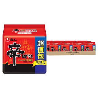 NONGSHIM 農心 辛拉麵超值組 120g, 40包