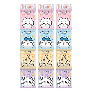 SUN FRIEND 玉米餅四連包 吉伊卡哇款 玉米濃湯風味 (12g x 3條) 酥脆口感，獨立包裝，方便攜帶