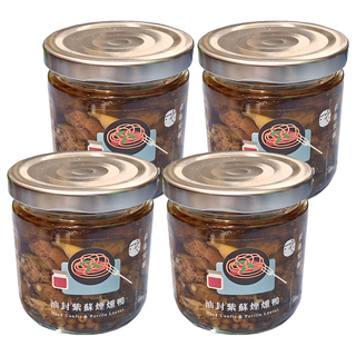 OR sauce 或者安醬 油封紫蘇煙燻鴨, 185g, 4罐