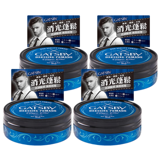 GATSBY 經典消光髮油, 80g, 4件