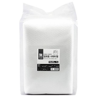 Musangpyo 一次性沐浴巾 19 x 95 公分, 25入, 1個, 白色