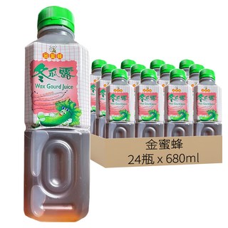 金蜜蜂 冬瓜露, 680ml, 24瓶