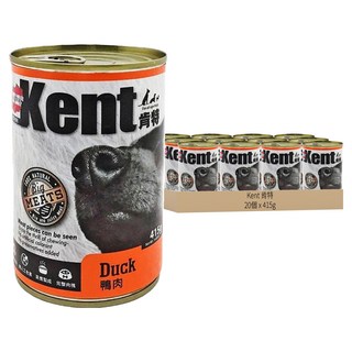 Kent 肯特 全齡犬 狗罐頭, 鴨肉, 415g, 20罐