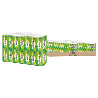 倍潔雅 抽取式衛生紙 150張, 14包, 8袋