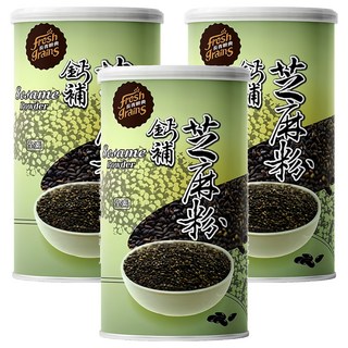fresh grains 長青穀典 鈣補芝麻粉, 450g, 3罐