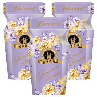 farcent 花仙子 香水香氛消臭易 紫戀義法 350ml 室內香氛 持久消臭, 3個