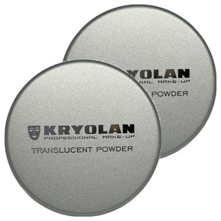 KRYOLAN 歌劇魅影 輕柔透明蜜粉 偏白膚色適用 TL6粉紅色 2個