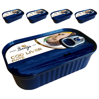 BANGA 鱈魚肝醬 115g, 5罐