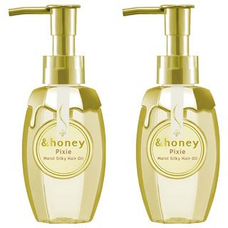 &honey pixie 蜂蜜飄逸柔潤髮油3.0, 撫平毛躁，使秀髮柔順亮澤，100ml，乾枯髮、細軟髮質適用, 2瓶
