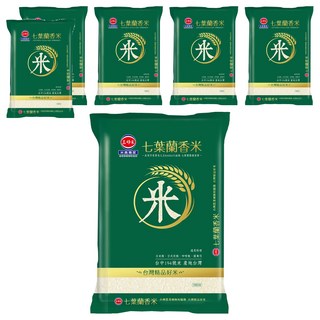 三好米 履歷七葉蘭香米 一等米, 1.5kg, 具有BASMATI血統, 6包