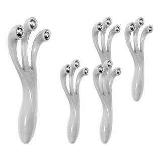 MOCODO 伴佳家 滾珠臉部按摩爪 FP129 5支 灰色 - 輕鬆打造緊緻V臉